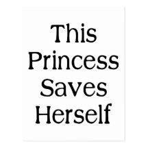 Denna Princess Sparande Vykort