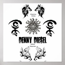 Denny diesel- werewolfaffisch