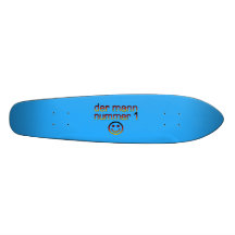 Der Mann Nummer 1 - numrera 1 make i tysk Skateboard Decks