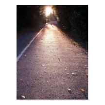 der Weg Postkarte