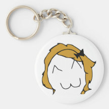 Derpina (Kitteh leende) - Keychain Nyckelringar