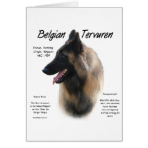 Design för belgareTervuren historia Hälsnings Kort