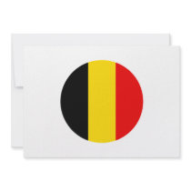 Design för Belgien rundaflagga