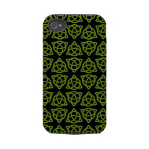 Design för CelticScandi Tri fnurra Iphone 4 Tough Case