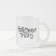 Design för happy halloweenbus eller godispumpa kaffe mugg
