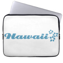 Design för Hawaii hibiskusblommor Datorskydds Fodral