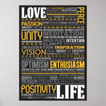 Design för konst "för kärlekliv" inspirera Motivat Print