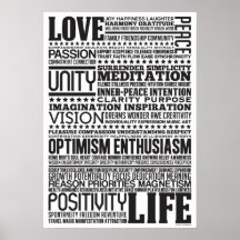 Design för konst "för kärlekliv" inspirera Motivat Print