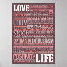 Design för konst "för kärlekliv" inspirera Motivat Affischer