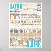 Design för konst "för kärlekliv" inspirera Motivat Print