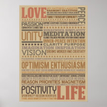 Design för konst "för kärlekliv" inspirera Motivat Affischer