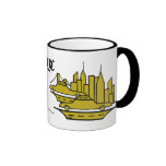 Design för New York City stads- teckningmugg