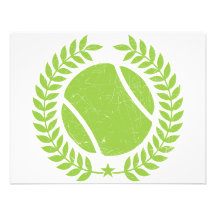 Design för tennisboll- och tennislagvintage personliga inbjudningskort