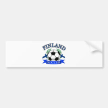 Designer för Finland fotbollboll Bildekal