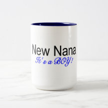 Dess nya Nana en pojke Kaffe Mugg