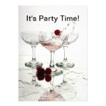 Dess party Time Anpassade Inbjudan