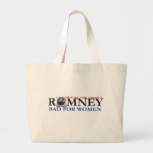 Det anti-Romney krig på kvinnatoto hänger lös Tygkassar