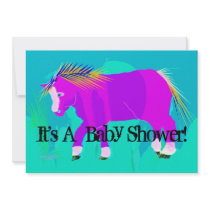 Det är en baby shower! Inbjudan