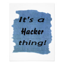 Det är en Hackersak! Personliga Inbjudningskort