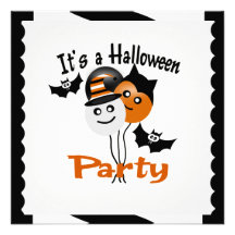 Det är en halloween festinbjudan