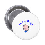Det är en pojke (babyansikte) pins