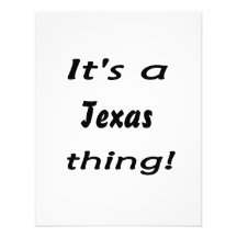 Det är en Texas sak! Anpassningsbara Tillkännagivanden