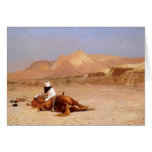 Det arabiskt och hans Steed Kort