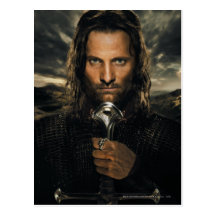 Det Aragorn svärd besegrar Vykort