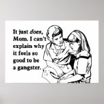 det bra känselförnimmelser som är en gangstergangs print