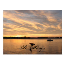 Det ensamma fartyget, St Mary Vykort