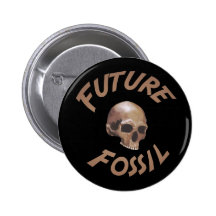 Det framtida fossil knäppas knappar med nål
