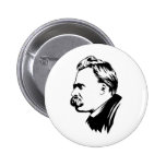Det Frederich Nietzsche porträtt knäppas Knappar Med Nål