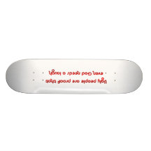 Det fula folket är roligt anpassningsbara skateboard