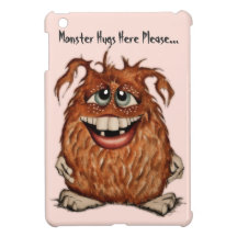 Det gulliga monster kramar iPadkortkortfodral