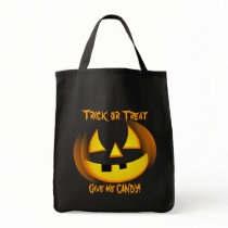 Det Halloween trick eller fest Goodie hänger lös Tote Bags