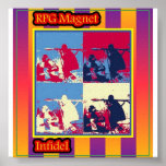 Det hedniska album täcker affischen