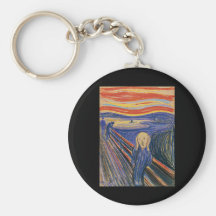 Det högkvalitativa skriet (pastell 1895) nyckel ring