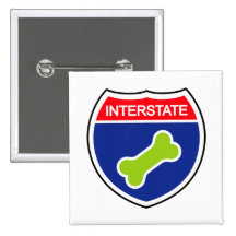 Det Interstate hundben undertecknar Nål