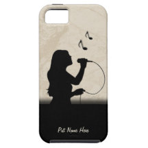 Det kvinnliga fodral för sångareiPhone 5 personifi iPhone 5 Cases