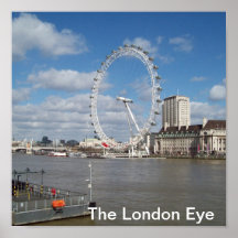 Det London ögatrycket Affisch