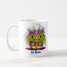 Det Mardi Gras partyet som clownen beskådar, antyd Kaffe Koppar