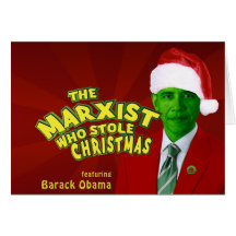 Det marxistiskt vem stal jul hälsningskort