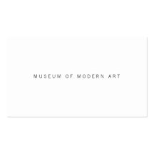 Det minsta museet centrerar beklär och drar tillba visitkort mallar