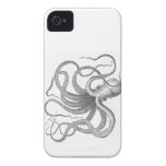 Det nautiska fodral för steampunkbläckfiskiPhonen  iPhone 4 Case-Mate Skydd
