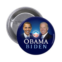 Det Obama Biden valet 2012 knäppas Knapp Med Nål