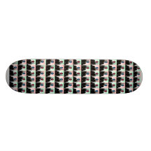Det Obama mönster stiger ombord Skate Deck