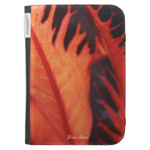 Det orange löv Caseable tänder fodral