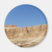 Det panorama- Hatshepsut tempelet fotograferar Magneter