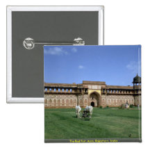 Det röda fort, Agra, Rajasthan, Indien Knappar