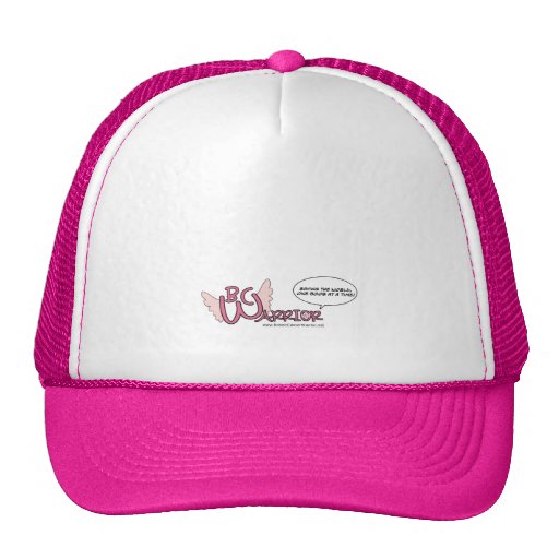 Det ROSA BRÖSTCANCERkrigarelocket Trucker Kepsar